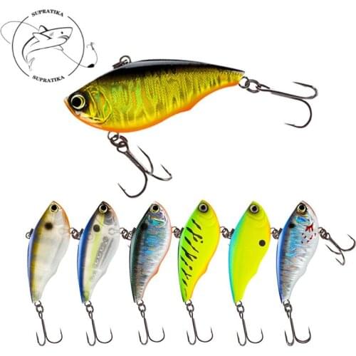 Swimbait With Sharp Barbs Hook Bionic Bait Fishing Lure 10 Colors 5.5cm/10g Artificial Laser Vibration VIB Plastic Hard Bait