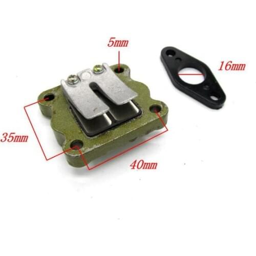 Reed valve Inlet Intake Manifold 49cc For ATV Dirt Pocket Bikes Mini Moto