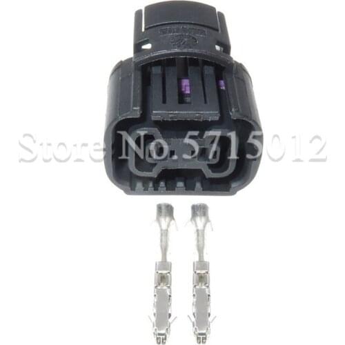 2 Hole Automotive Headlight Wiring Harness Connector Light Bulb Female Plug For Buick