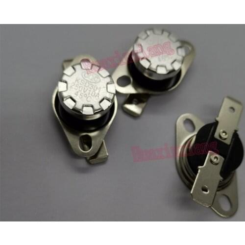 50PCS/Lot KSD301 10A/250V Temperature Switch Thermostat Sensor Bakelite Normally-Open/Close 45 -140 degree
