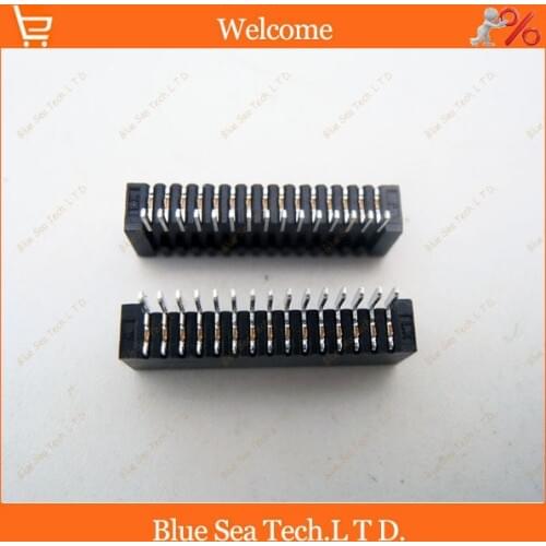 50pcs FPC/FFC SMD LX-15P connector socket 15 Pin 1.0mm connector for LCD screen interface of DVD/MP3/PDA/Phone ect