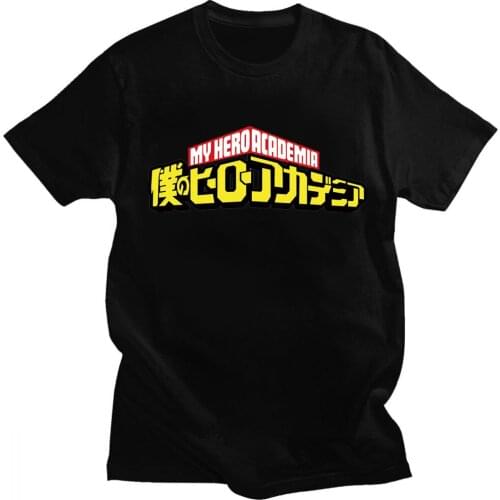 Anime Boku No Hero Academia T Shirt My Hero Academia Harajuku Japan Casual Tops Tee