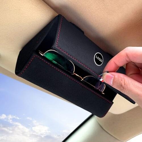 Car Glasses Box Storage Holder Sunglasses Case For Mitsubishi lancer outlander pajero asx colt Grandis