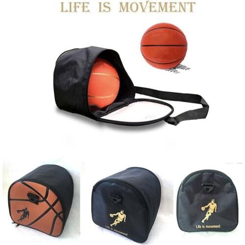 Basketball Bag Outdoor Sport Bag High-Grade Leather Basketball Storage Bag Protect indoor basketball from outdoor elements A1030