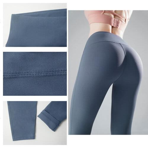 Slimming Pants Women Yoga Pants Solid High Waist Fitness Gym Tights Sports Leggings Seamless Trousers Workout Sportswear Pant