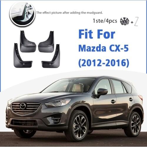 Mudguard For Mazda CX-5 CX5 2012 2013 2014 2015 2016 Front Rear 4pcs Mudflaps Mudguards Car Accessories Splash Guard Fender