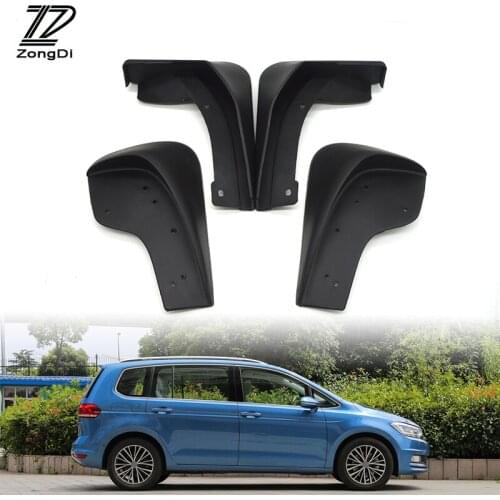 ZD Car Front Rear Mudguards For VW Touran 2016 2017 2018 Volkswagen Accessories Mudflaps Car-styling Fenders 1Set Splash Guards