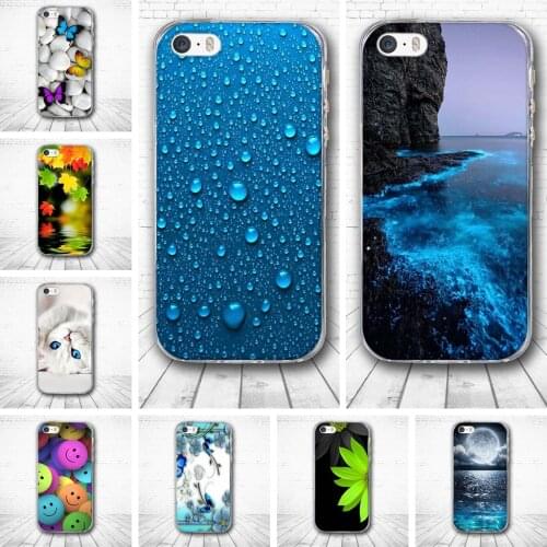 For Apple iPhone 5 Case Cover Soft TPU Phone Cover For Apple iPhone 5 5s SE Silicone Case Back bumper for iPhone 5s Case Coque