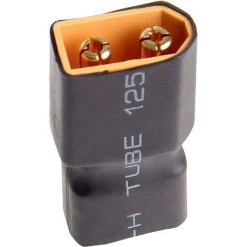 Deans T Plug Female to XT-60 Male Converter Adapter Lipo Battery ESC-Black