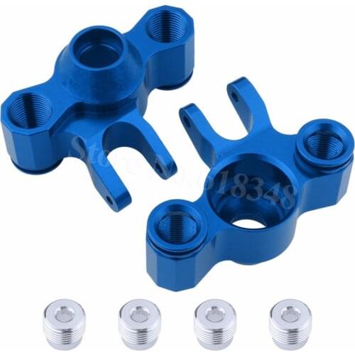 For 1/10 Scale Slayer Pro 4X4 Aluminum Axle carriers Steering Knuckles Left / Right Hop-Up 5334