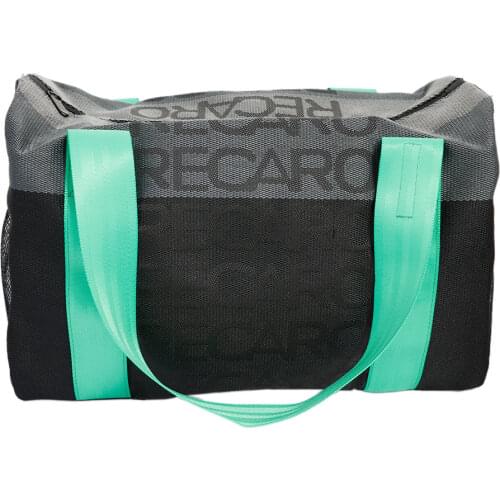 JDM Style RECARO Racing Handbag Messager Bags Traveling Bag With Racing Harness Straps