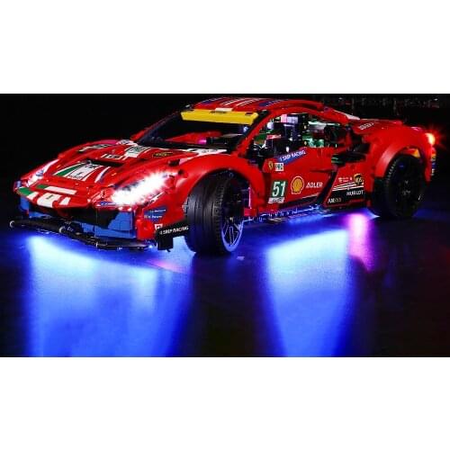 Led Light Kit For 488 Gte 42125 Building Kit, Led Lighting Kit Compatible With Technic Gte (Not Include Blocks Set