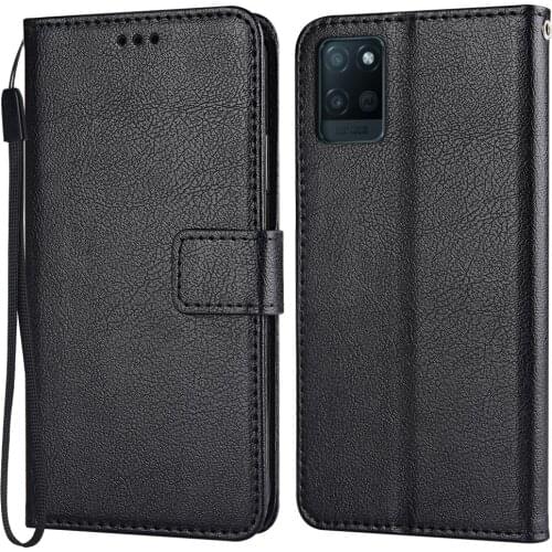 Flip Leather Case for Realme V11 5G Case Classic Wallet Phone Case for Realme V11 5G Funda on V11 5G Back Cover Soft Coque