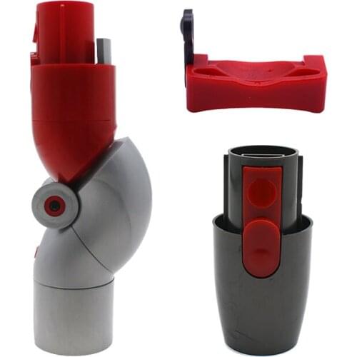Attachment Top Adapter Bottom Adapter for Dyson V7 V8 V10 V11 Cordless Vacuum Cleaner Brush Tool Clip Trigger Lock