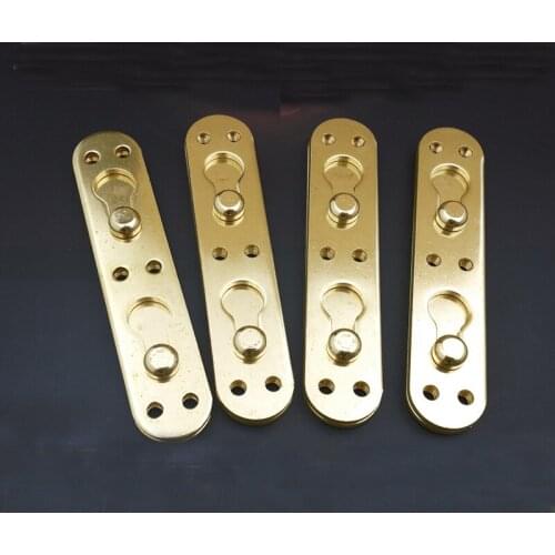 Copper 3mm Thickening Bed Insert Hook Accessories Bed Hinge Furniture Hinge Connector