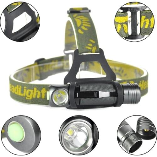 1000LM LED Headlamp Rechargeable Flashlight Waterproof Headlight Camping Fishing Head Torch by 18650 Battery Lighting