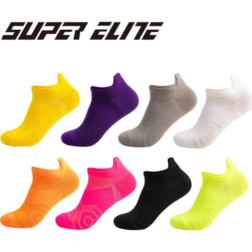 Professional outdoor sports socks men and women fitness running thin socks shallow summer breathable speed dry boat socks s2026