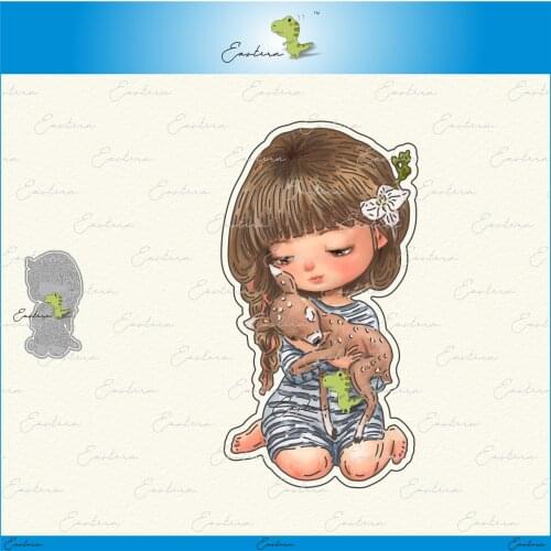 Holding a fawn Cutting Dies new 2020 Metal mould dies Scrapbooking Paper Making Craft die Matching color paper dies die cuts