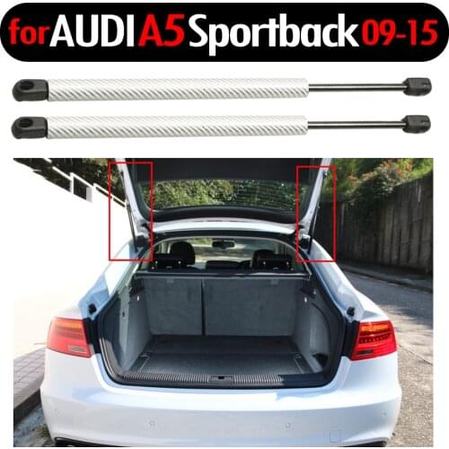 For AUDI A5 Sportback (8TA) A5 Quattro Hatchback 2009-2015 Auto rear trunk Boot Tailgate Lift Support Gas Strut Springs Dampers