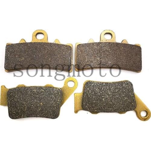 Front / Rear Brake Pads For KTM RC DUKE 125 200 250 390 For BMW G310R G310GS C400X C400GT For HUSQVARNA SVARTPILEN 401