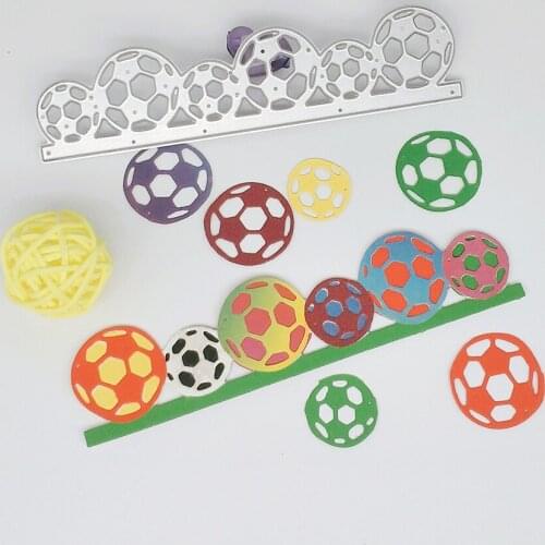 Die die for football crafts, cut metal for scrapping, stamp carving, paper card, stamping, diy die, novelty