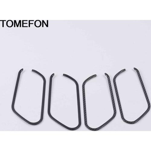 TOMEFON For Nissan Altima Teana 2019 Inner Door Handle Bowl Decoration Sticker Cover Trim Interior Accessories Stainless Steel