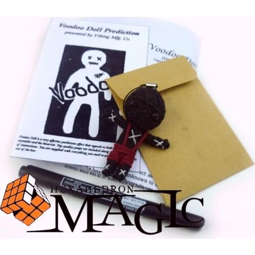 Voodoo doll prediction mini size viking magic / close-up stage street floating magic tricks products toys