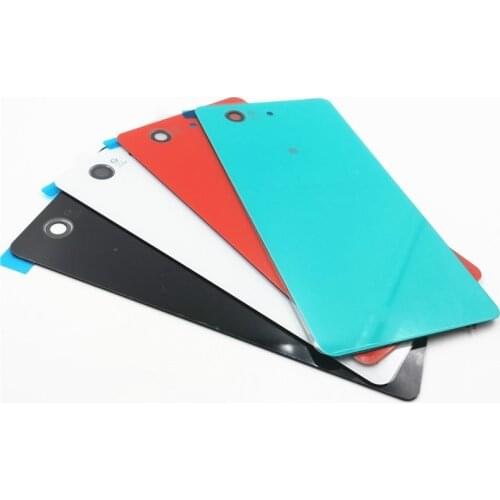 Back Battery Cover Door For Sony Xperia Z3 Compact Z3 Mini D5803 D5833 Z3Mini Housing Rear Glass Case With NFC