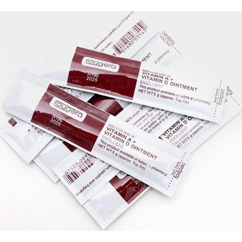 100Pcs Tattoo Aftercare Cream Care Lotion Anti Scar Vitamin Ointment For Tattoo