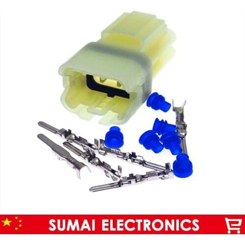 6 Pin/way 2.2mm male auto sensor plug,6Pin car oxygen sensor electrical connector for Suzuki SUMITOMO etc