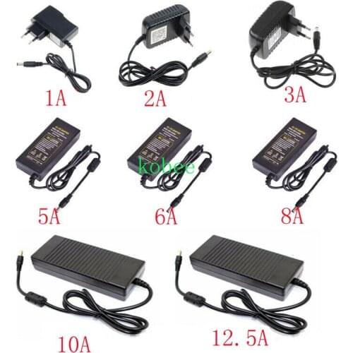 Power Adapter Supply DC 5V 12V 24V 1A 2A 3A 5A 6A 8A DC 5 12 24 V Volt Lighting Transformers LED Driver Power Adapter Strip Lamp