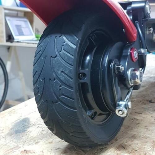 Electric Scooter Car Vacuum Tire Tyre Wheel for 8 Inches 200X60 Scooter Solid Tire Brushless Motor Non Pneumatic for Skateboard
