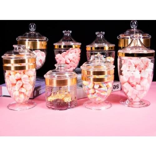 Sealed Mason Jars Food Grade Plastic Acrylic Candy Jar Kitchen Spices Grain Multigrain Dried Fruit Snack Storage Box Kitchen Jar