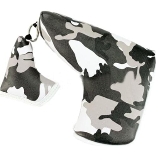 Golf Putter Cover Magnetic Closure PU Leather Golf Putter Headcover golf accessory