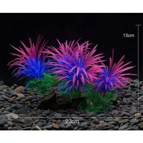 Hot Artificial Water Grass Aquatic Plants Plastic Fish Tank Decoration Simulation Plant Creature Aquarium Landscape Water Grass