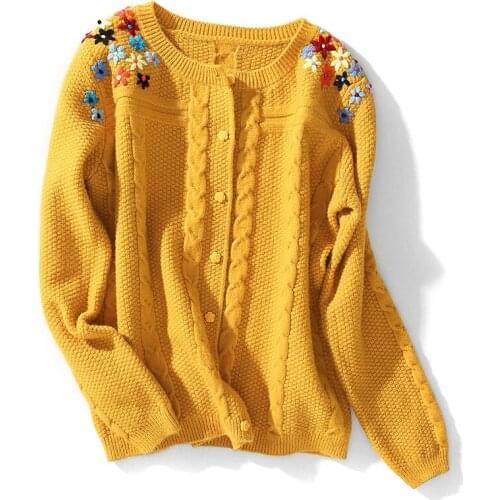 Womens Cardigans 2020 Casual Short Woman Sweaters Autumn Spring Cardigan Long Sleeve Loose Female Button Knitwear Sweaters