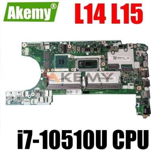 GL4A0/GL5A0 NM-C632 For Lenovo ThinkPad L14 L15 laptop motherboard With i7-10510U CPU 100% fully tested FRU 5B20W77541