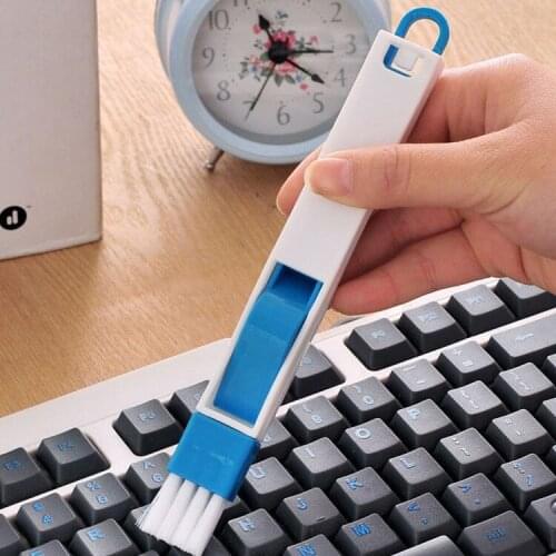 Multifunctional Brush Slot Window Computer Cleaning Tool Kitchen Cleaning Brush Groove Keyboard Nook Cranny Dust Cleaning Brush