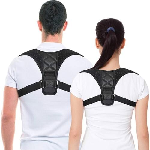 Postpartum Belt Adjustable Posture Brace after Pregnancy Posture Corset Back Corrector for Women Powerful Magic Velcro Bandage