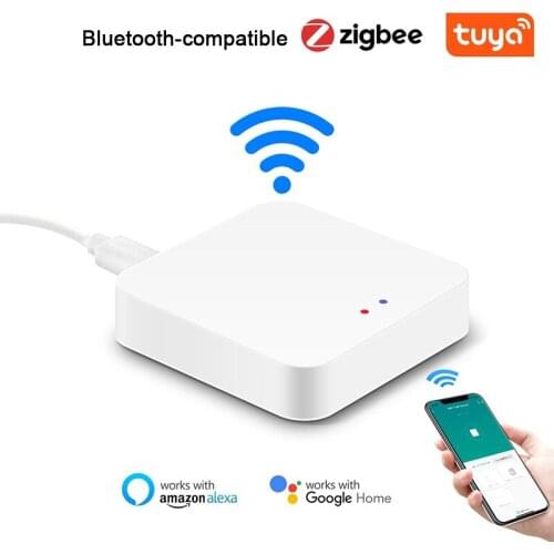 Tuya Multi-mode Gateway Bluetooth-compatible+Zigbee Multi-protocol Communication Gateway Tuya/smart Life APP Remote Control