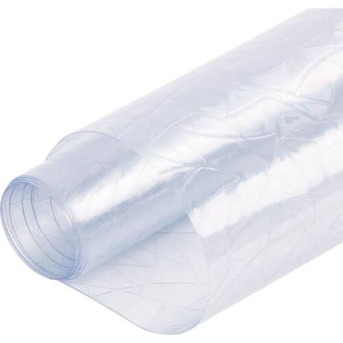 SUNICE Use for Bathrrom Glass 3D Static Clings Decorative Privacy Window Film Stained Eco-friendly Material Easy to Remove 600cm