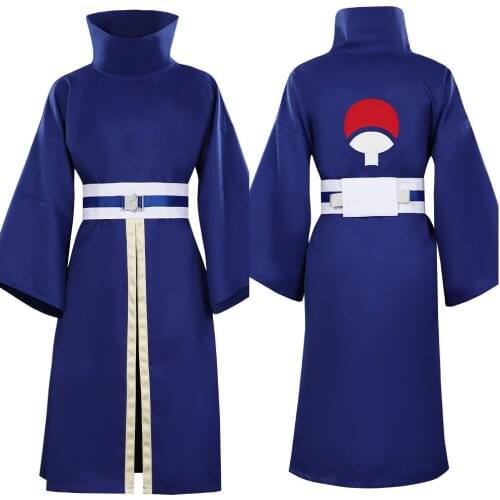 Uchiha Obito Cosplay Costume Kimono Outfits Halloween Carnival Suit
