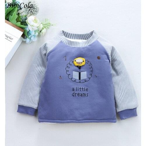 Winter Newborn Infant Baby Boys Girls Cartoon Ear Hooded Pullover Tops Warm Clothes Candy Color Coat Kids Clothing Cute 1-4year