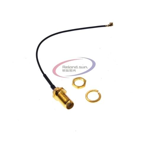 2Pcs Mini Pci U.Fl To RP-SMA Antenna Router Mod Kit Wifi Connector Cable MF
