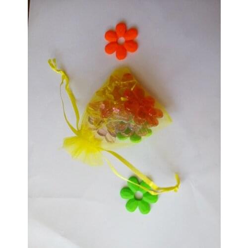 3000pcs yellow organza gift bags 20x30cm party bags for women event wed Drawstring bag Jewelry Display Bag Pouch diy accessories