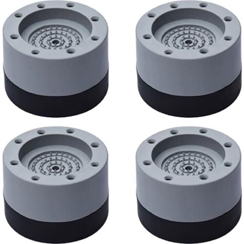 4PCS Pvc Anti-vibration Pad Prevent Noise Anti-slip Washing Machine Feet