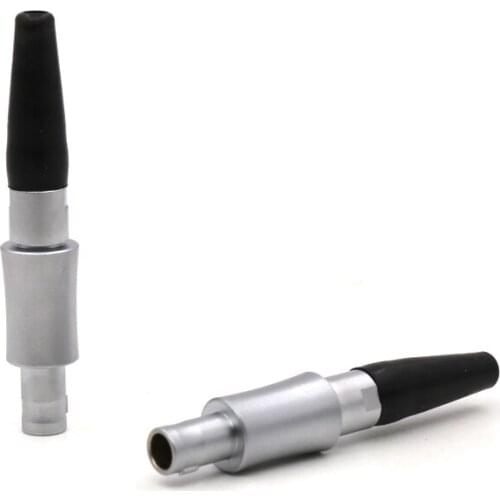 Free shipping one pair Gold plated Plugs for DIY HD800 Headphone Jack Cables connectors