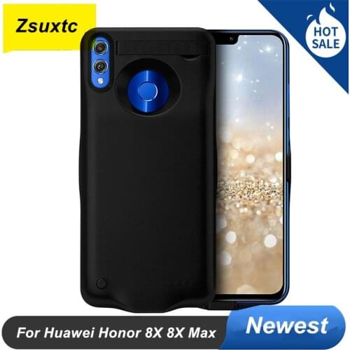 For Huawei Honor 8X Battery Case Smart Backup Charger Case Cover Pack Power Bank For Huawei Honor 8X Max Battery Case
