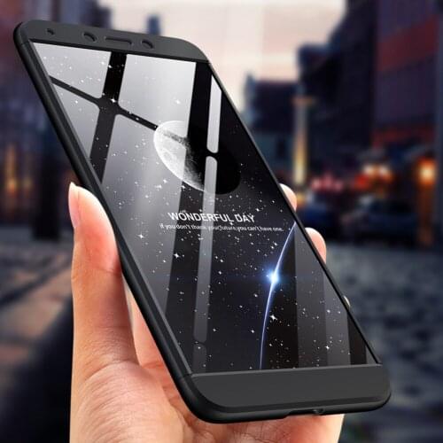 Xiaomi Redmi 6A Case 360 Degree Full Body Cover Case For Xiaomi Hongmi Redmi6A Hybrid Shockproof Cover Phone Bags