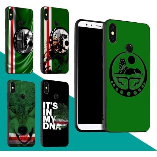 Chechen Wolf Flag Case For Xiaomi Redmi Note 9 7 8 Pro 9S 8T 9A 9C Mi Note 10 Lite A3 For POCO X3 F2 Pro